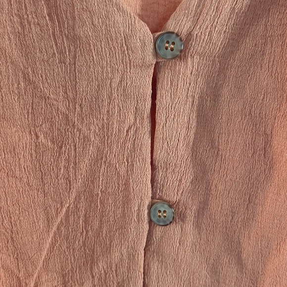 Love, Whit by Whitney Port Sand Stone Peasant Top,RTR - Picture 9 of 11